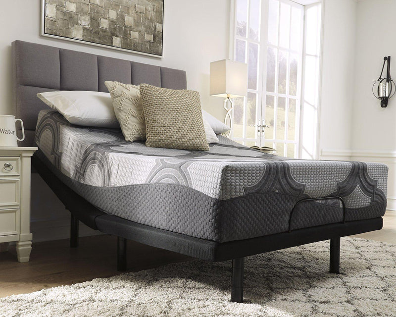 12 Inch Ashley Hybrid adjustable Base and Mattress