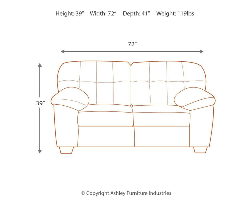 Accrington - Loveseat