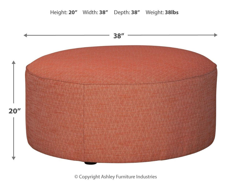 Almanza - Oversized Accent Ottoman