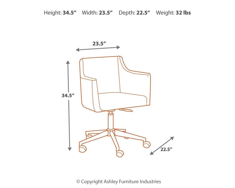 Baraga - Home Office Swivel Desk Chair