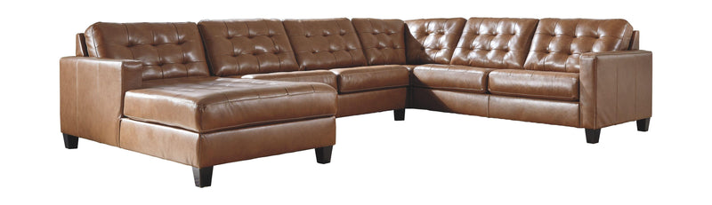 Baskove - - Left Arm Facing Corner Chaise Sectional