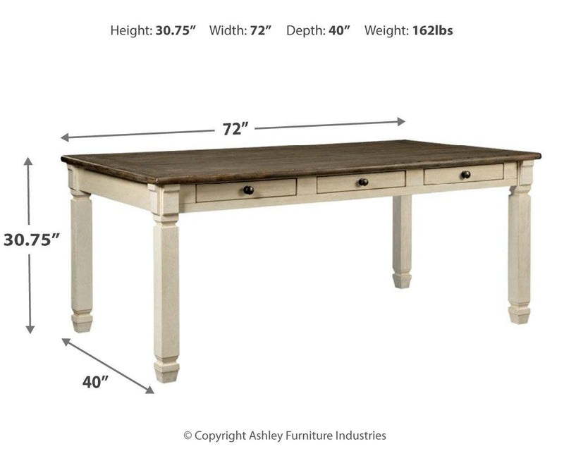 Bolanburg - Rectangular Dining Room Table