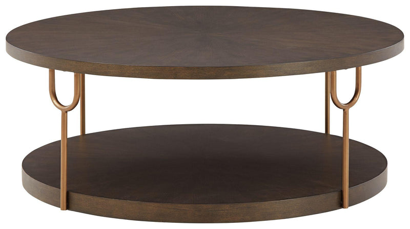 Brazburn - Round Cocktail Table