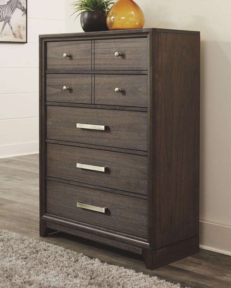 Brueban - Five Drawer Chest