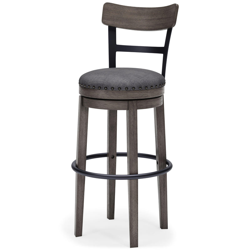 Caitbrook - Tall Uph Swivel Barstool(1/cn)