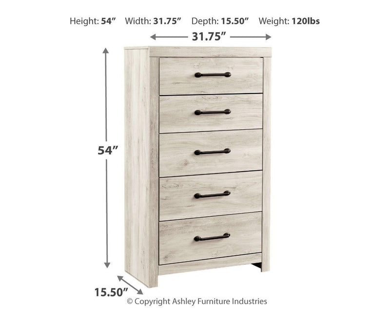 Cambeck - Five Drawer Chest