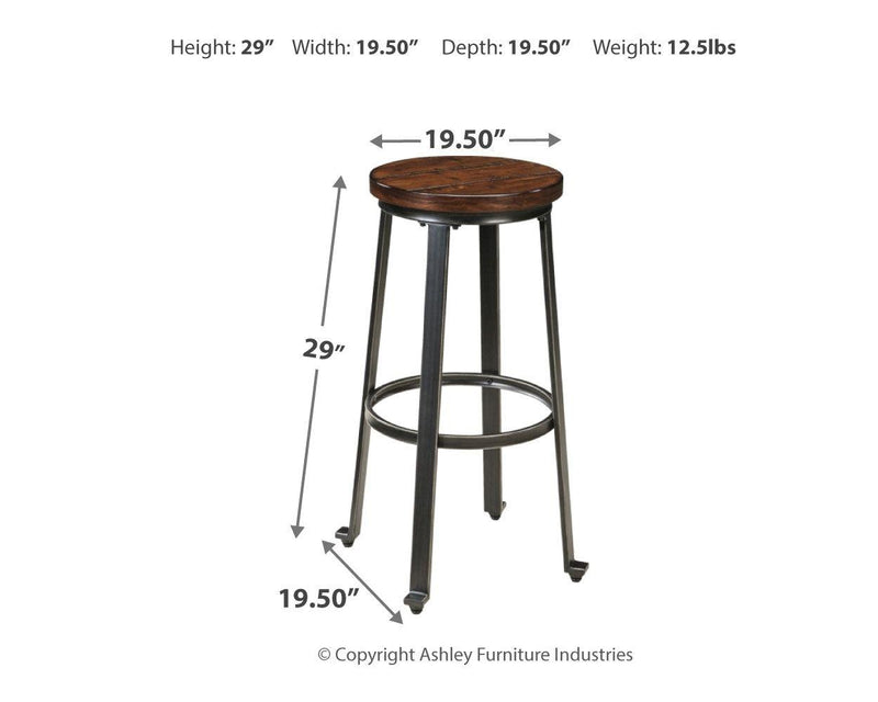 Challiman - Tall Stool (2/cn)