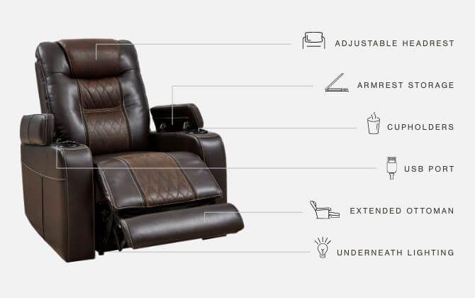 Composer - Pwr Recliner/adj Headrest