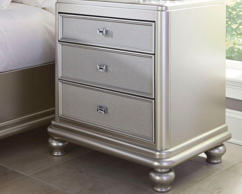 Coralayne - Three Drawer Night Stand