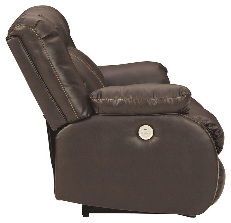 Denoron - Reclining Power Loveseat