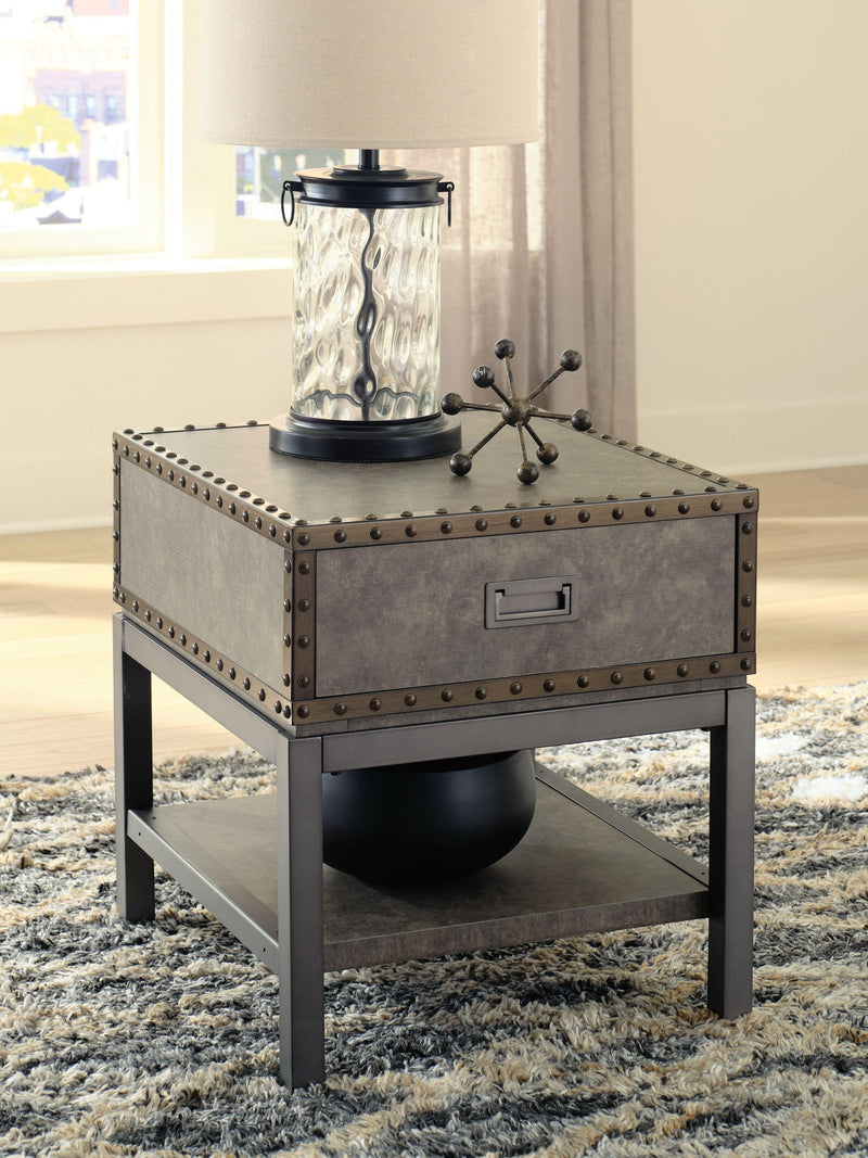 Derrylin - Rectangular End Table