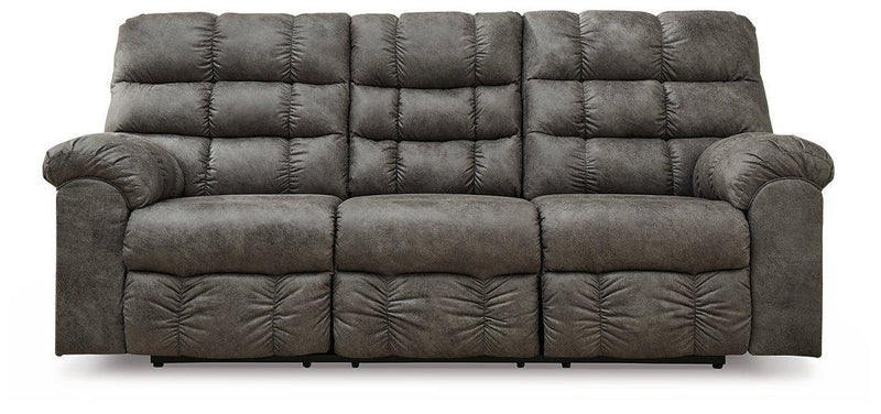 Derwin Reclining Sofa with Drop Down Table