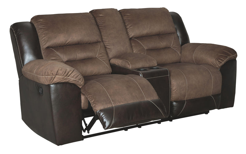 Earhart - Dbl Rec Loveseat W/console