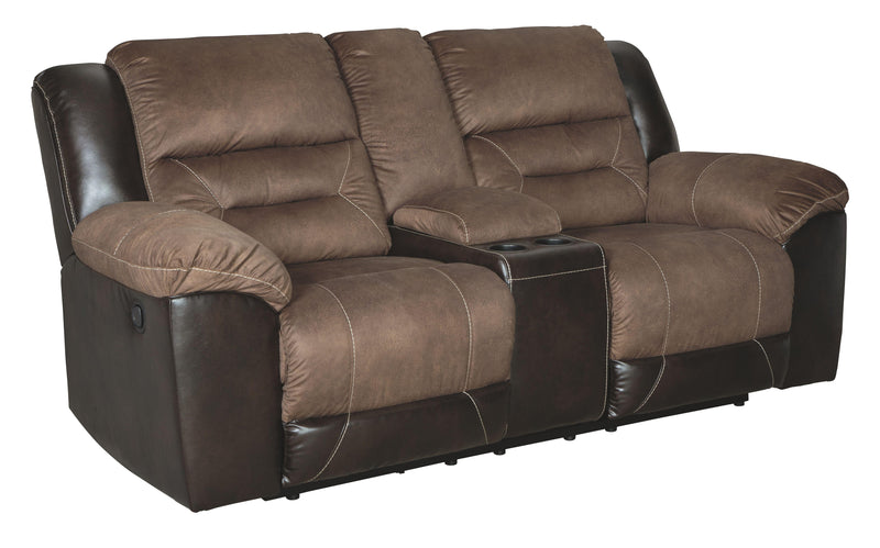 Earhart - Dbl Rec Loveseat W/console