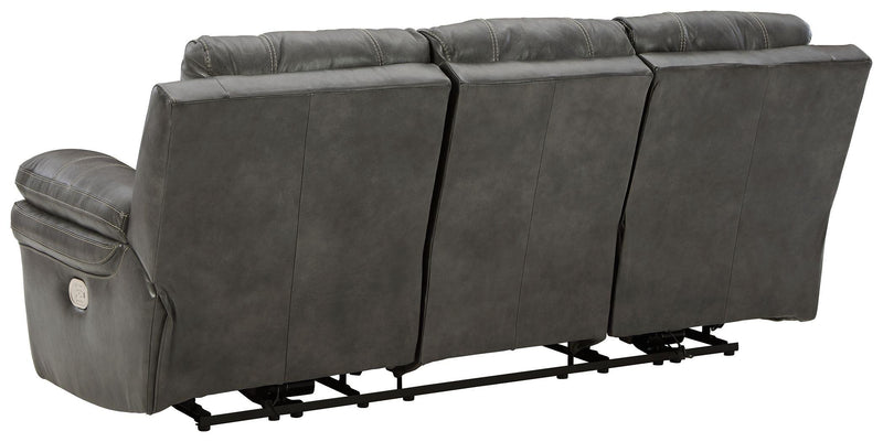 Edmar - Pwr Rec Sofa With Adj Headrest