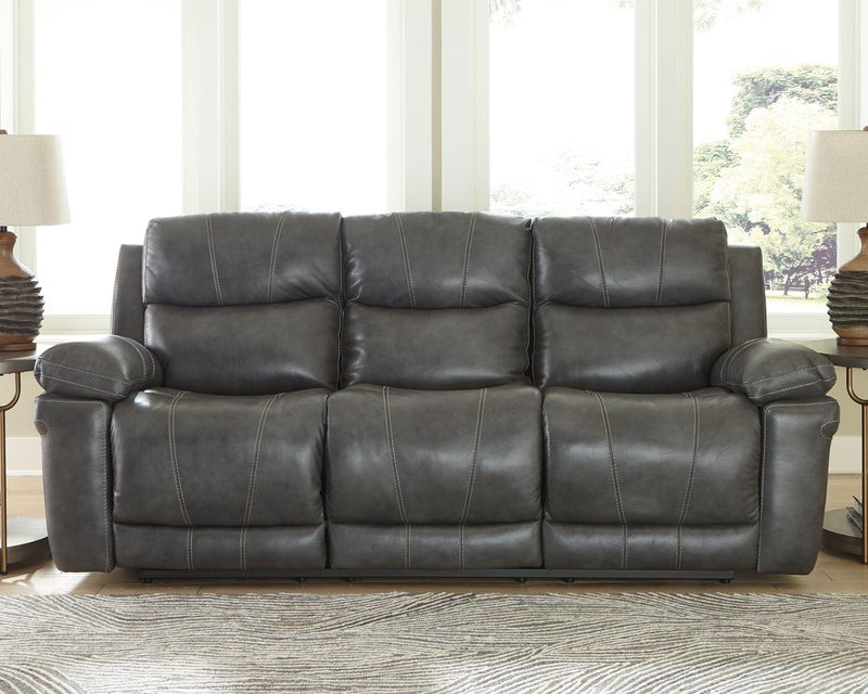 Edmar - Pwr Rec Sofa With Adj Headrest