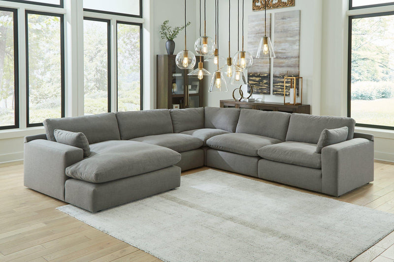 Elyza 5-Piece Sectional with Chaise