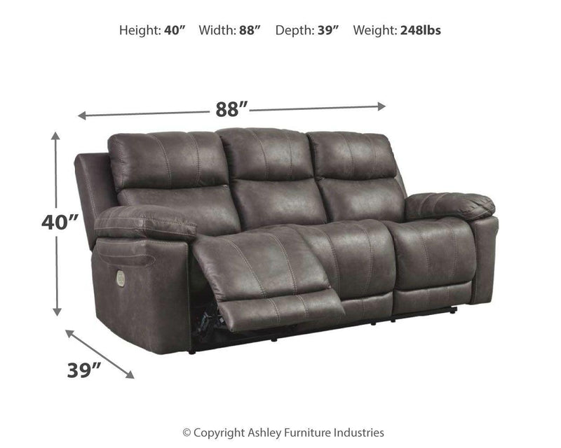 Erlangen - Pwr Rec Sofa With Adj Headrest