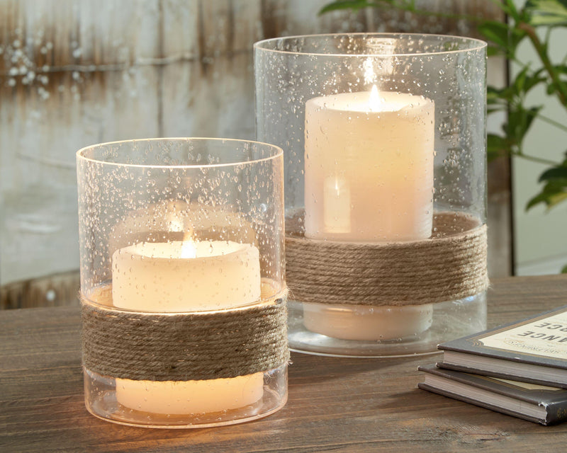 Eudocia - Candle Holder Set (2/cn)