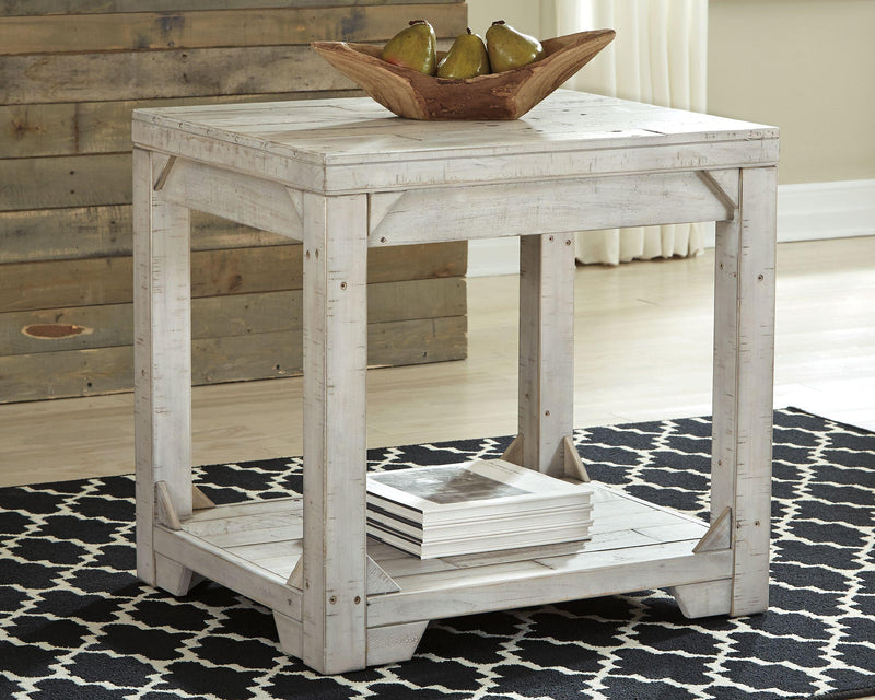 Fregine - Rectangular End Table