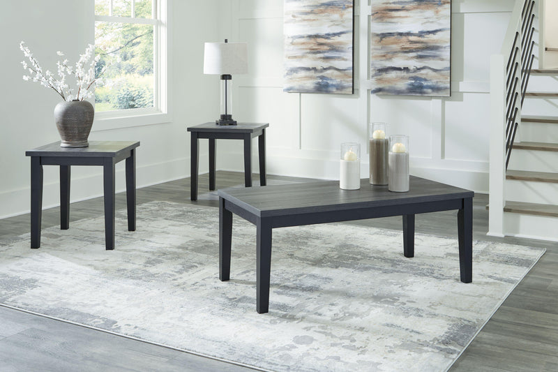 Garvine - Occasional Table Set (3/cn)