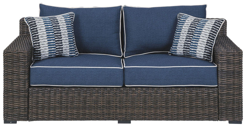 Grasson - Loveseat W/cushion