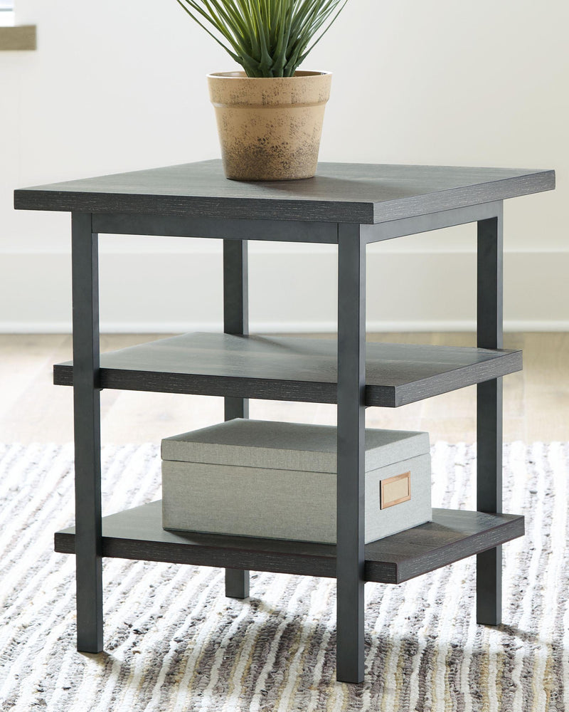 Jandoree - Rectangular End Table (2/cn)