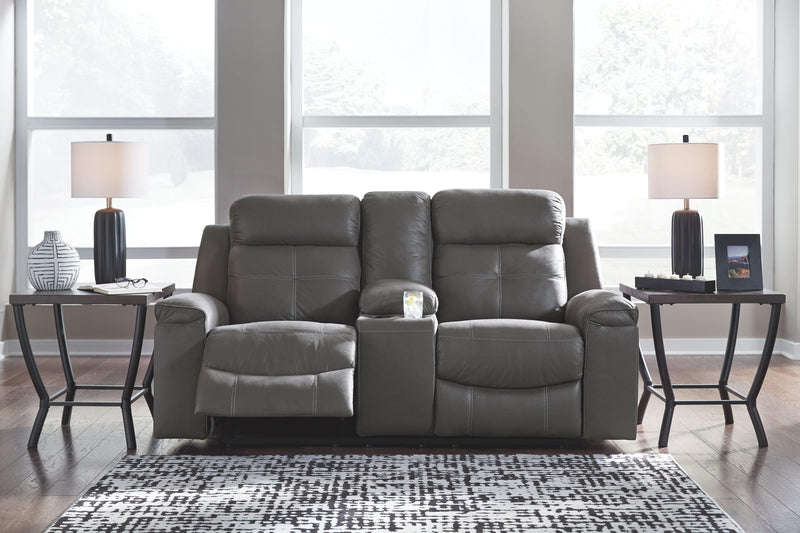 Jesolo - Dbl Rec Loveseat W/console