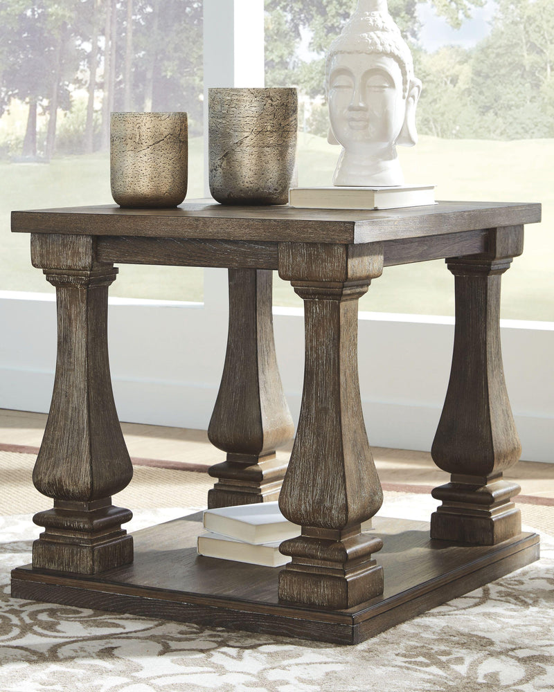 Johnelle - Rectangular End Table