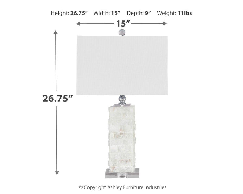 Malise - Alabaster Table Lamp (1/cn)