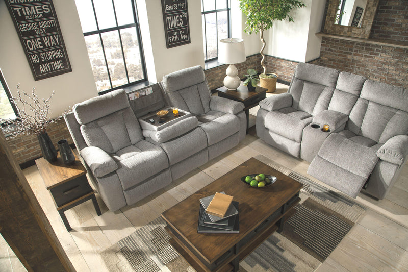 Mitchiner - Rec Sofa W/drop Down Table