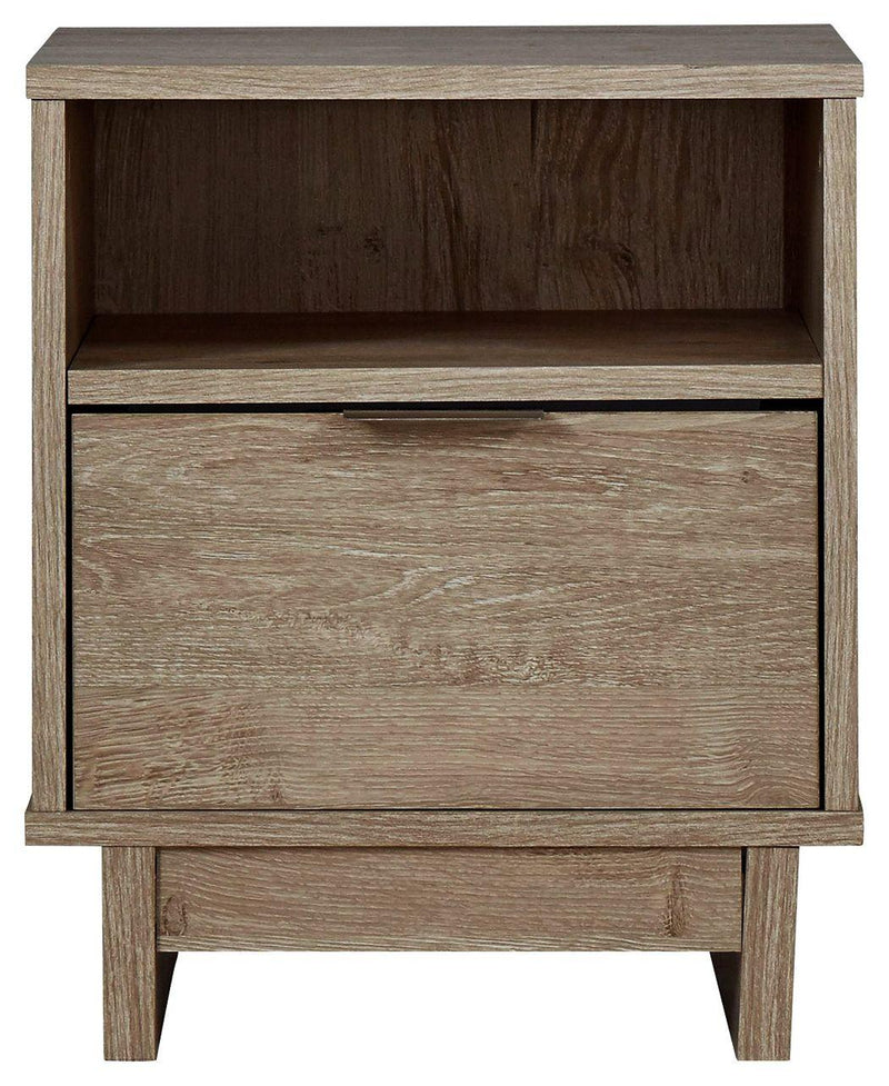 Oliah - One Drawer Night Stand - 20'' Width