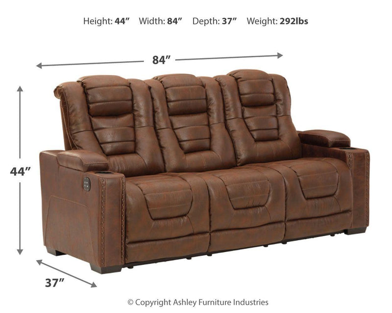 Owner's - Pwr Rec Sofa With Adj Headrest