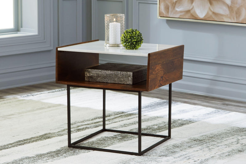 Rusitori - Rectangular End Table