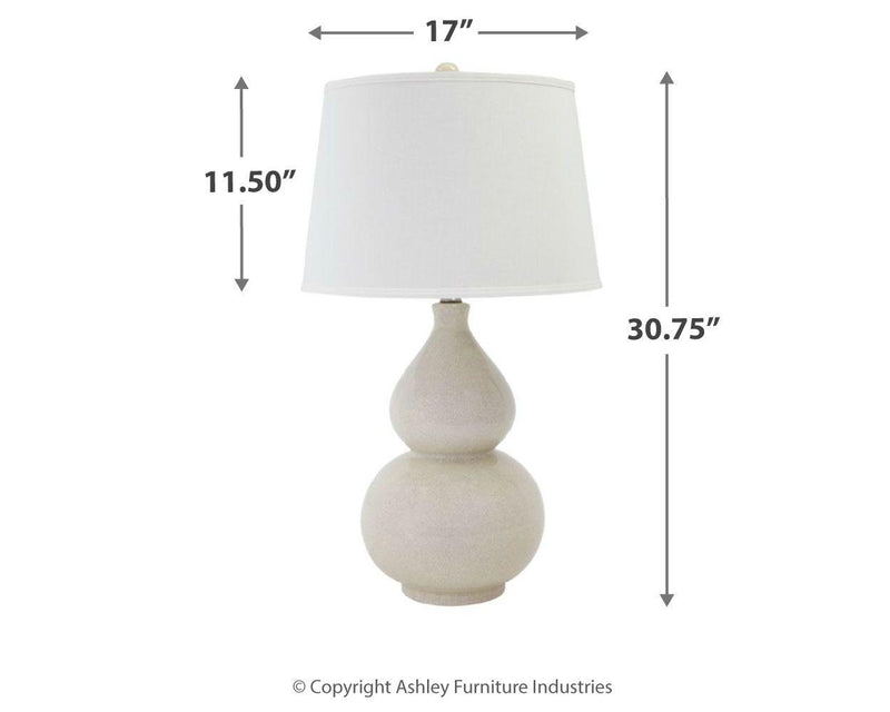 Saffi - Ceramic Table Lamp (1/cn)