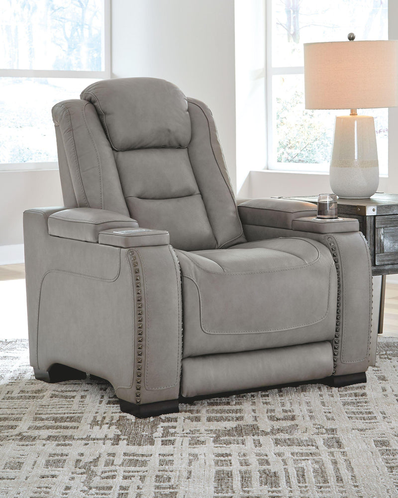 The Man-den - Pwr Recliner/adj Headrest