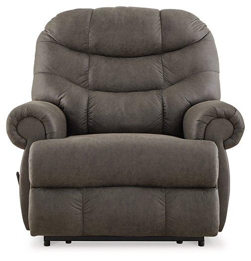 Camera Time Gunmetal Recliner