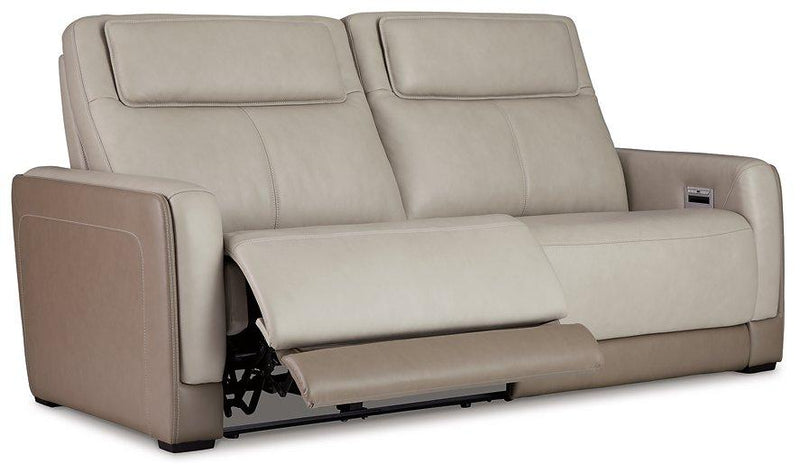 Battleville Almond Power Reclining Sofa