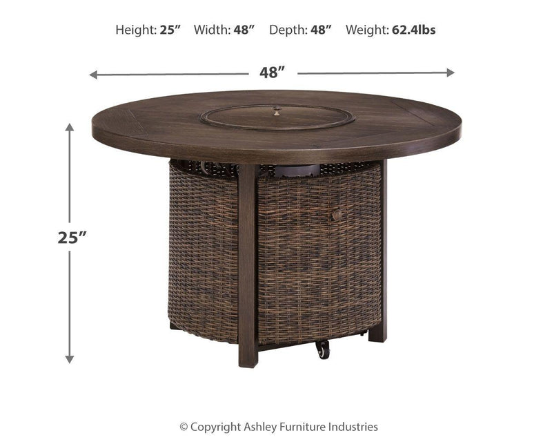 Paradise - Round Fire Pit Table