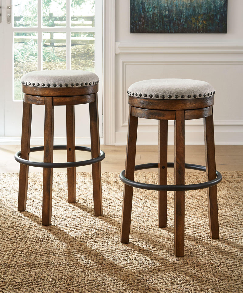 Valebeck - Tall Uph Swivel Stool (1/cn)