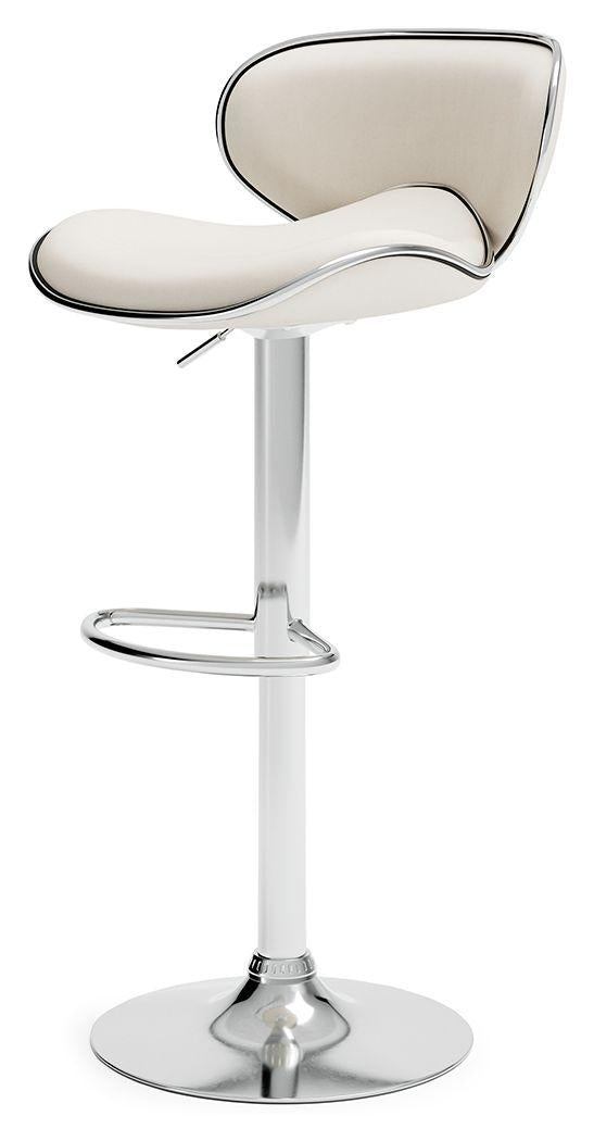 Pollzen - Tall Uph Swivel Barstool(2/cn)