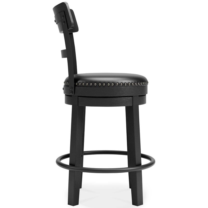 Valebeck - Uph Swivel Barstool (1/cn)