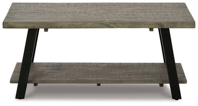 Brennegan Gray/Black Coffee Table