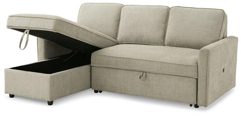 Kerle Fog 2-Piece Sectional with Pop Up Bed