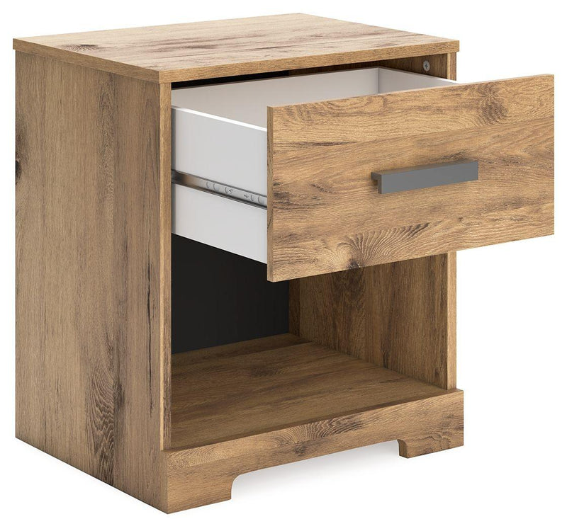 Larstin - One Drawer Night Stand