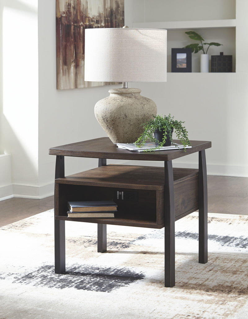 Vailbry - Rectangular End Table