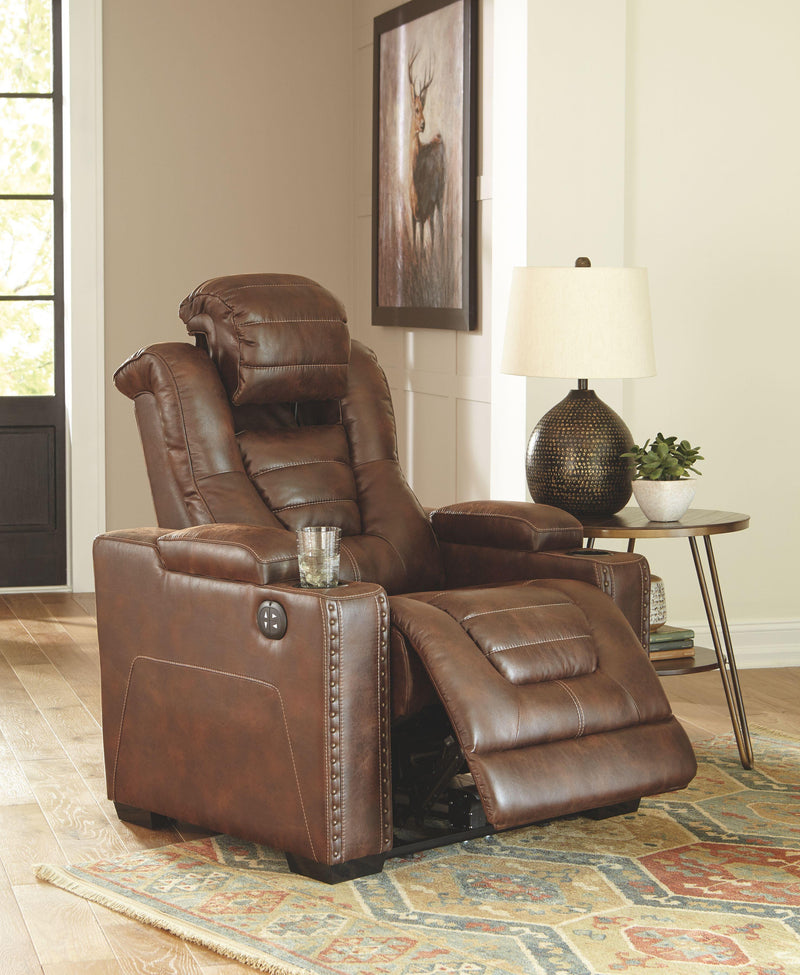 Owner's - Pwr Recliner/adj Headrest