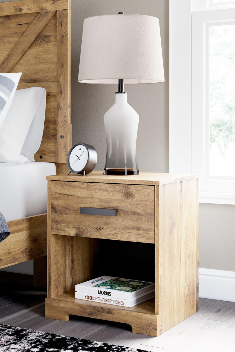 Larstin - One Drawer Night Stand