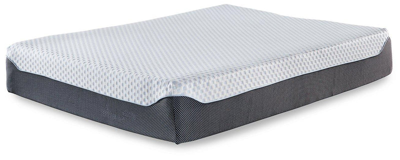 12 Inch Chime Elite Gray King Foundation with Mattress