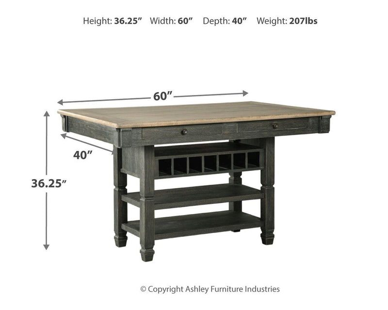 Tyler Creek - Rect Dining Room Counter Table